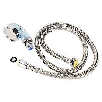 Shampoo Bowl Sprayer Head Hose Kit Salon Barber Shop Facilities 120cm Electroplating Tube L Blue Pre
