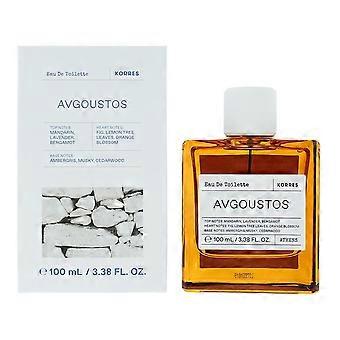 Korres Avgoustos Unisex EDT 100ml Fragrance