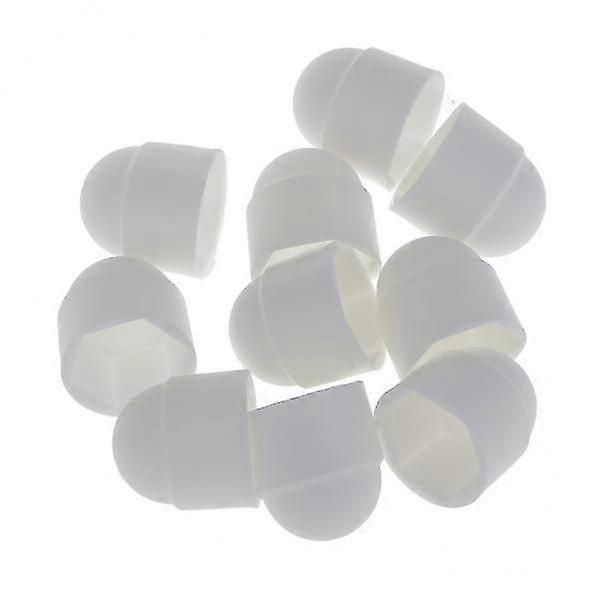 2x 10pcs Blank Button Head Bolts Nut Protection Caps