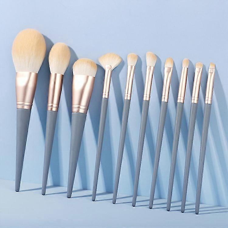 10 PCS / Set Makeup Brush, Style: Without Bag