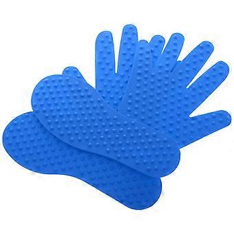 1 Set Sensory Integration Equipment For Kids Tactile Foot Prints And Fingerprints Soft Sensory Floor Mats For Balance Training Nonslip Sensory Trainin