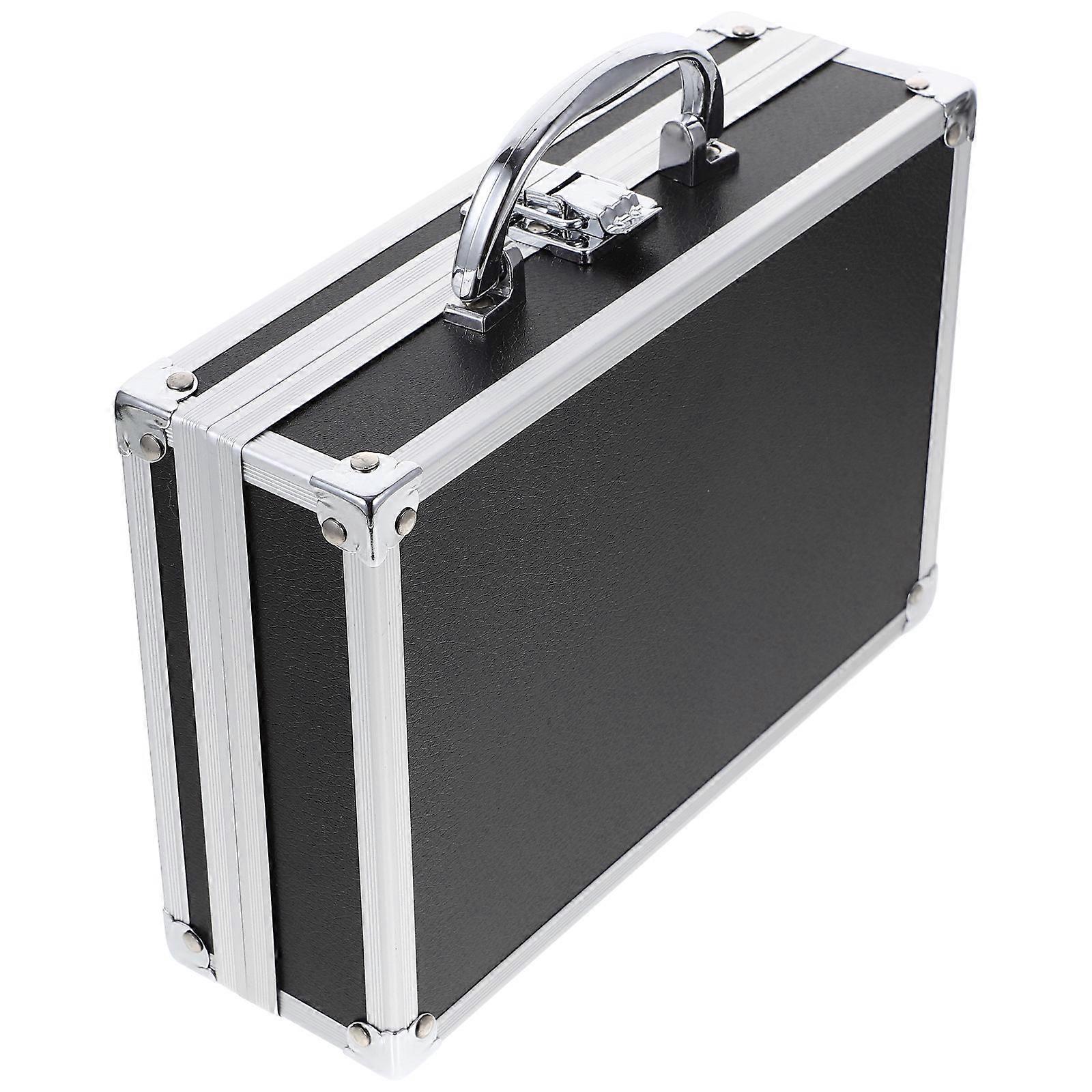 Handheld Container Multi-Functional Tool Briefcase Aluminium Case Gadget Storage Box
