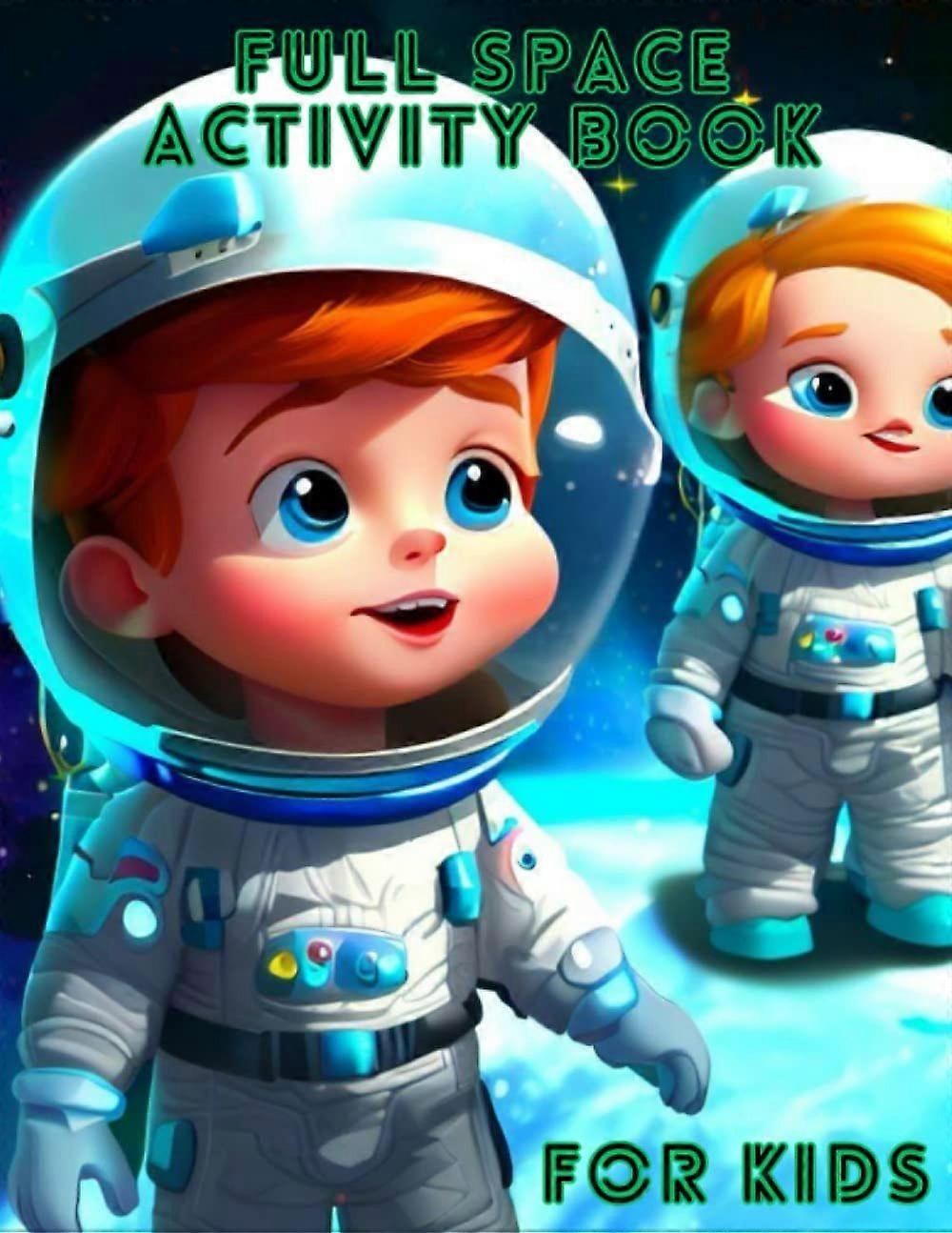 Full space activity book for kids