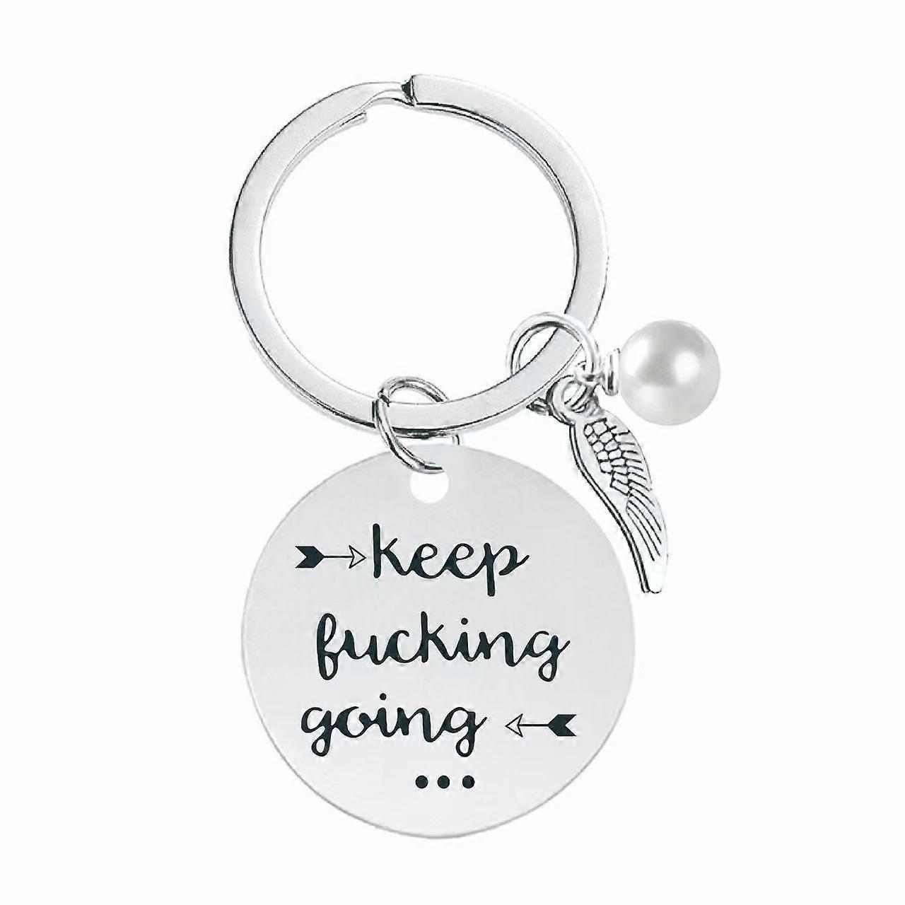 metal keychain, easy to carry