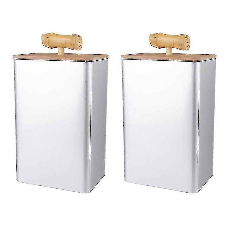 2pcs Kitchen tea set, Tinplate Can