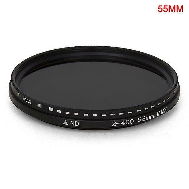 Fader Filtre ND variable Densité neutre réglable ND2 à ND400 pour objectif d’appareil photo Accessoires pour appareil photo Fotografia nd 