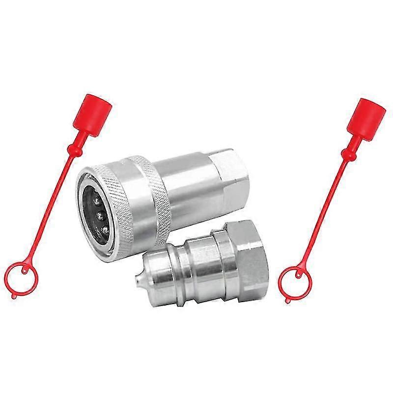 Quick Release Fitting Iso7241-a Npt Hydraulic Coupling Connector 1/2inch Quick Change Interface