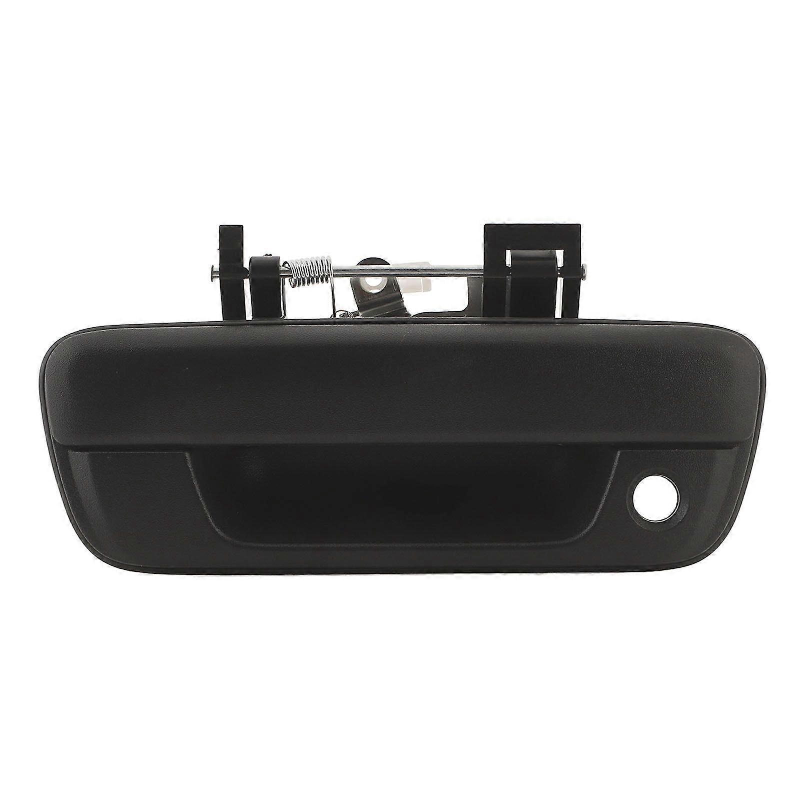 Rear Tail Gate Handle Solid Construction Tailgate Latch Handle Replacement for Isuzu D?MAX 2002 to 2011 Black