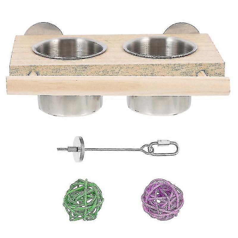 1set Parrot Feeder