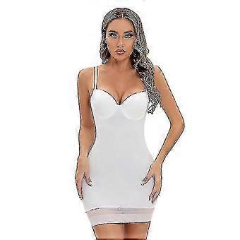 Women Full Slips Underwire Dress Stretchable Skinny Design Black Tube Underskirt 75% Nylon 25% Spandex