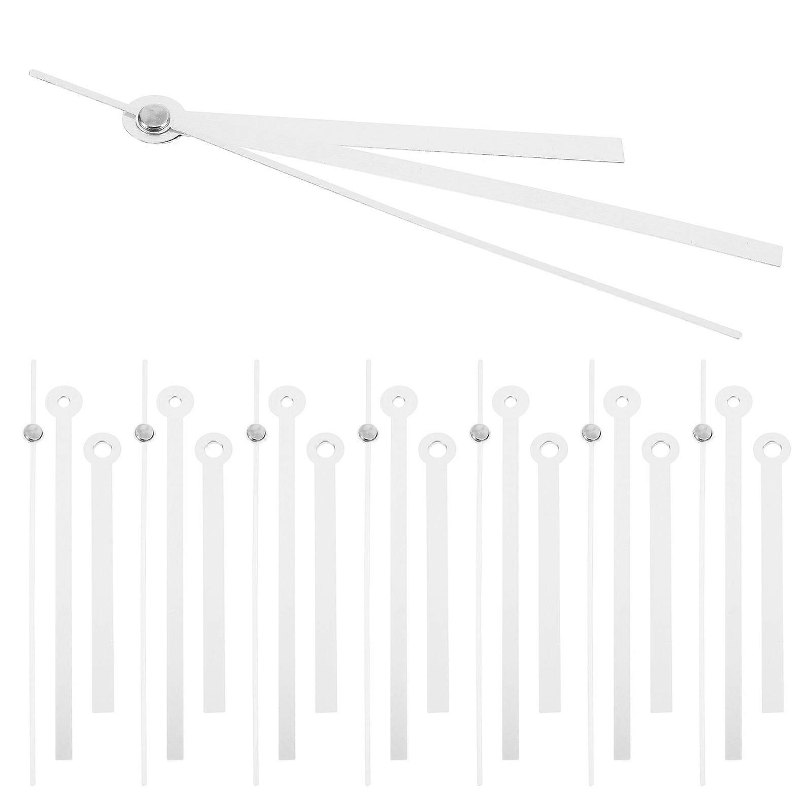 10 Sets Plastic Clock Pointers Elegant Clock Hands Decorative Clock Replacements