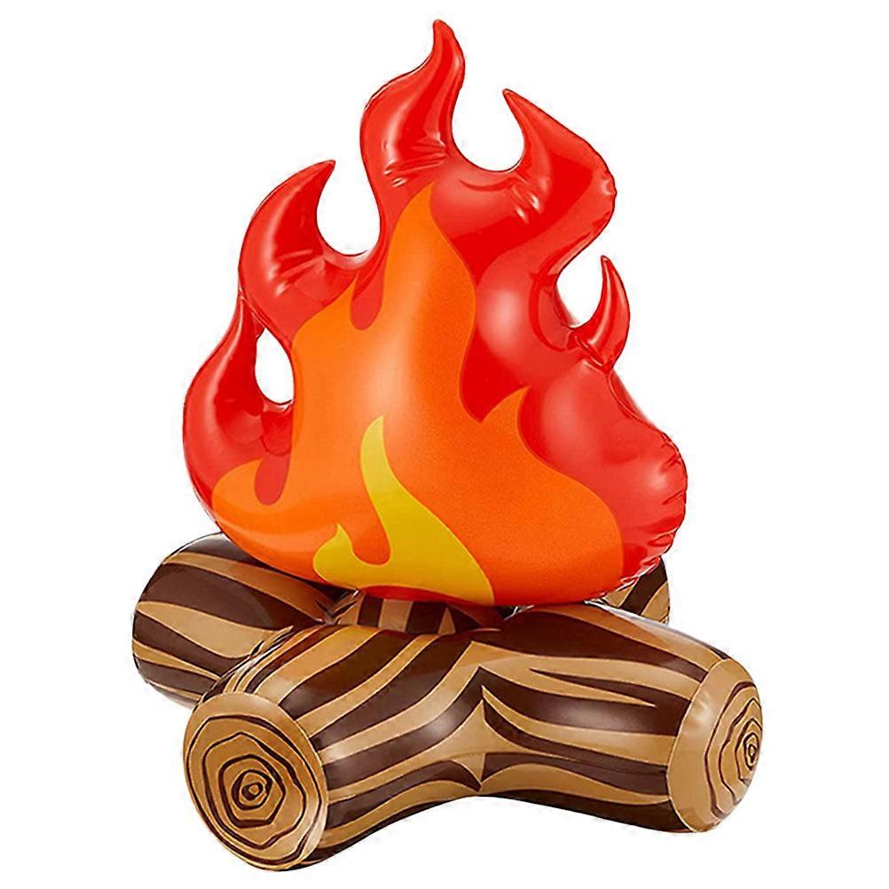 Inflatable Campfire Prop with Multi PVC Material for Party Use