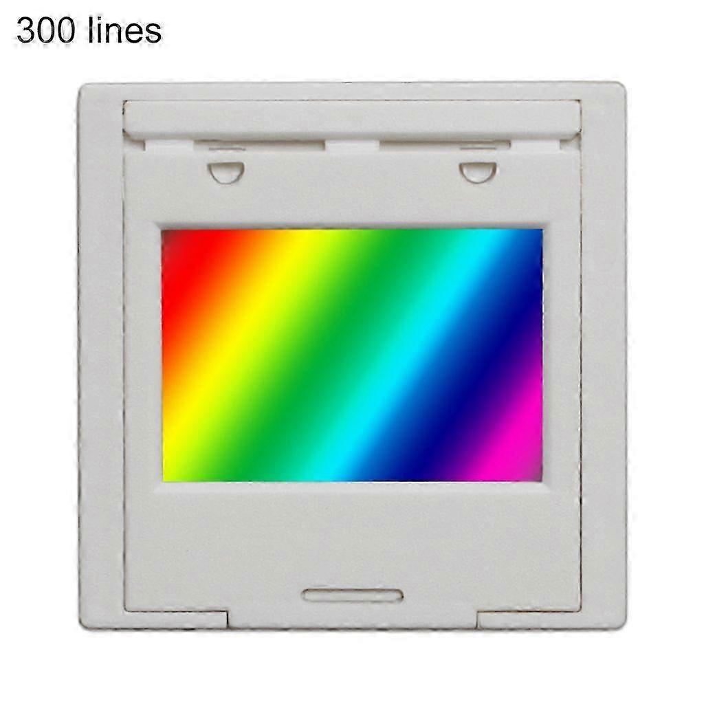 Compact 50/100/300/600 Line Transmission Grating Diffraction Grating Square