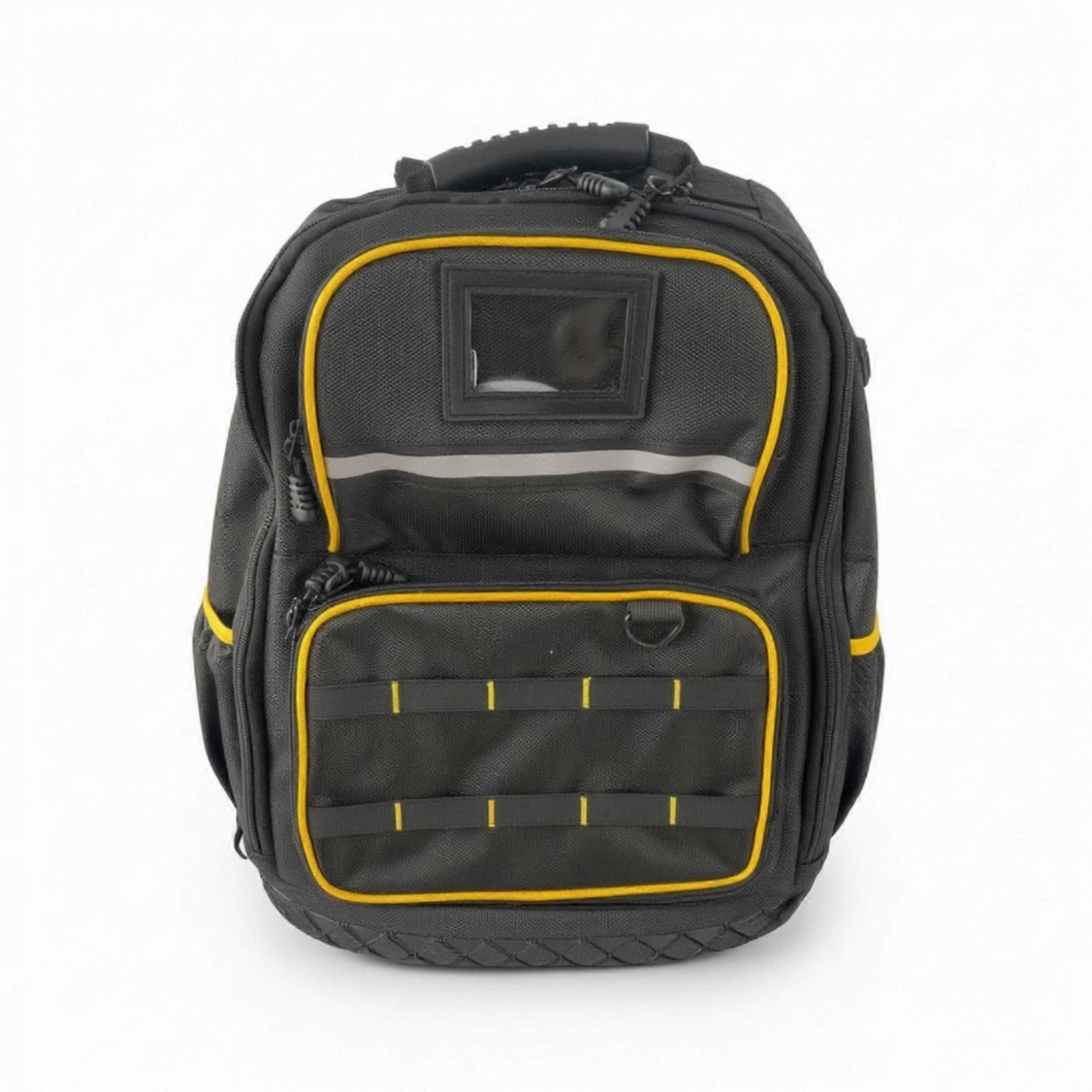 Tool Backpack Durable Bag Rugged for Work Commute, Technicians, Electricians