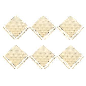 Foam Puzzle Mats  6Pcs 11.8 Inch Interlocking  for Home Gym & Floor Protection