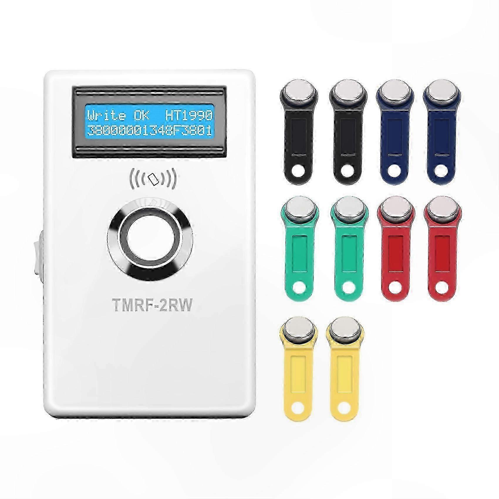 125KHz RFID Reader Writer compatible with iButton DS1990A Key Token T5577 Cloning Tool