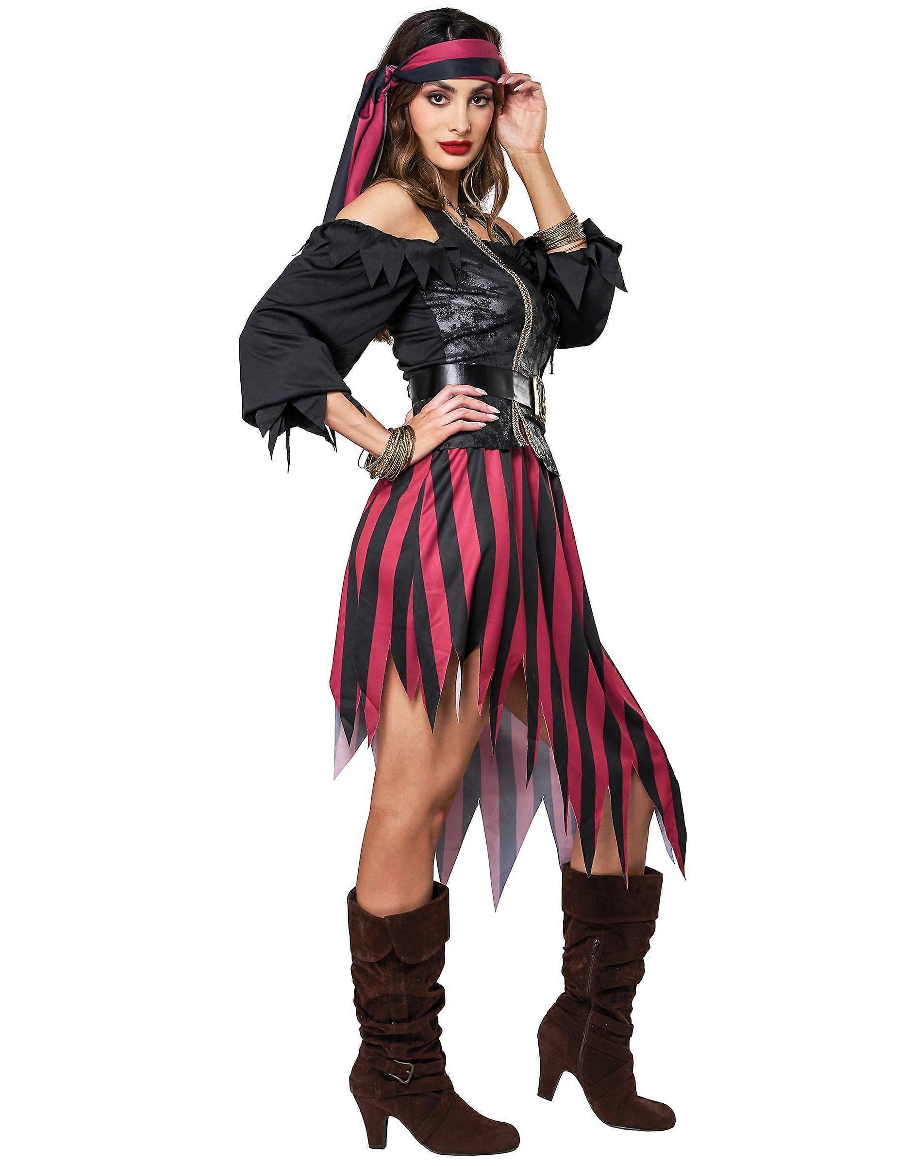 Women's rebel pirate costume