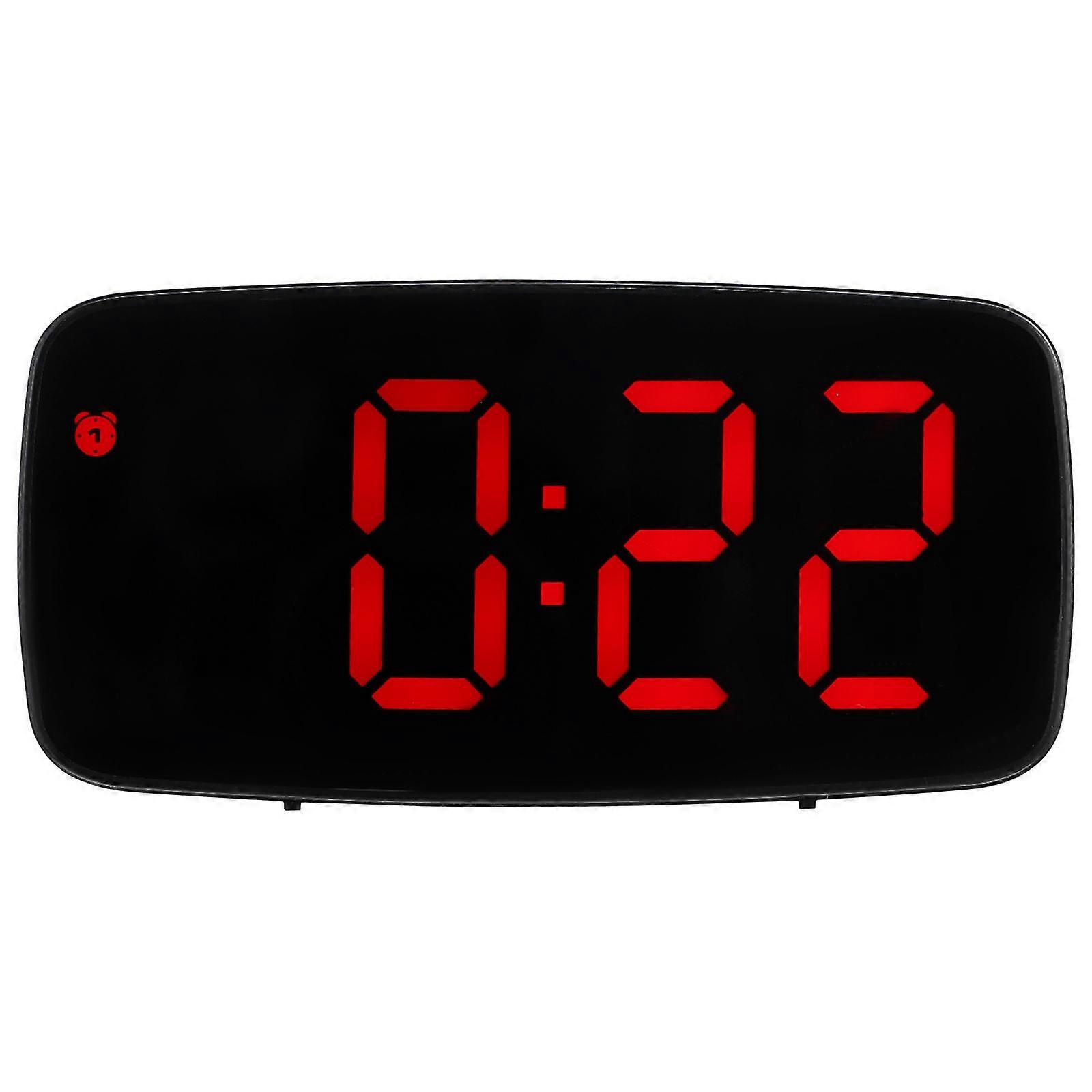 LED Alarm Clock Digital Clock for Desktop Use 3Pcs Multi-Function Time Display