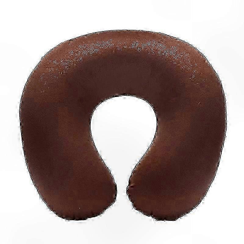 Plush Inflatable Neck Pillow
