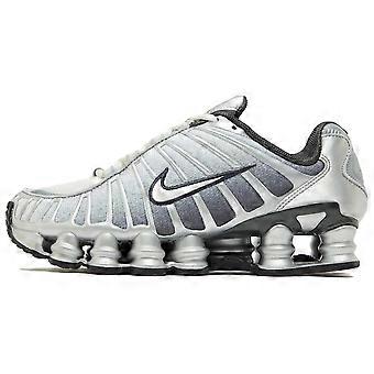 Tênis Nike Shox TL Respirável de Cano Baixo Casual Masculino Prata Preto IH4466-095