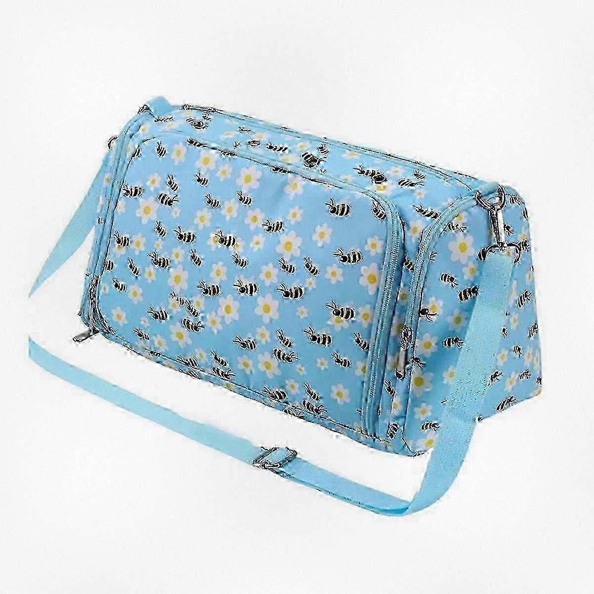 Elastic Loop Yarn Project Organizer Bag