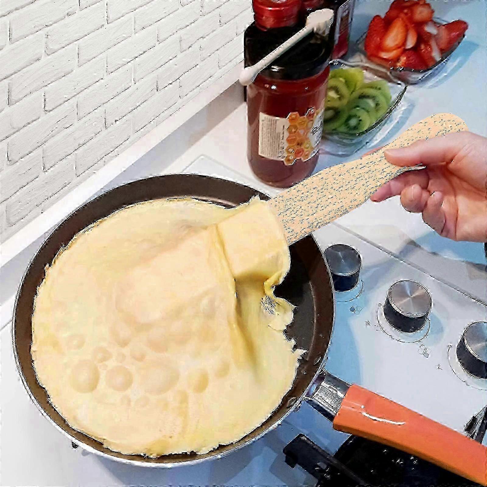 Crepe & Pancake Spreader Kit T Shaped Baking Spatula for Household Use