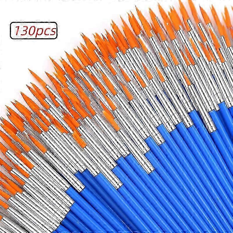 Wood Handle Nylon Paint Brushes