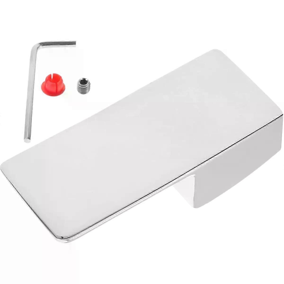 Silver Alloy Single Tap Handle Replacement for Kitchen Faucets