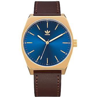 Adidas process_l1 Analog Men's Quartz Watch with Cowhide Bracelet Z052959-00