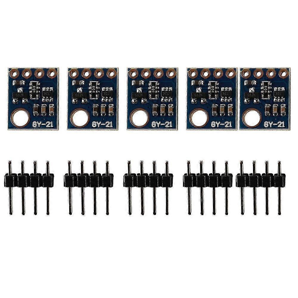 5 Pack Digital Humidity Temperature Sensor Modules, Compatible with SHT11 SHT15, I2C Protocol