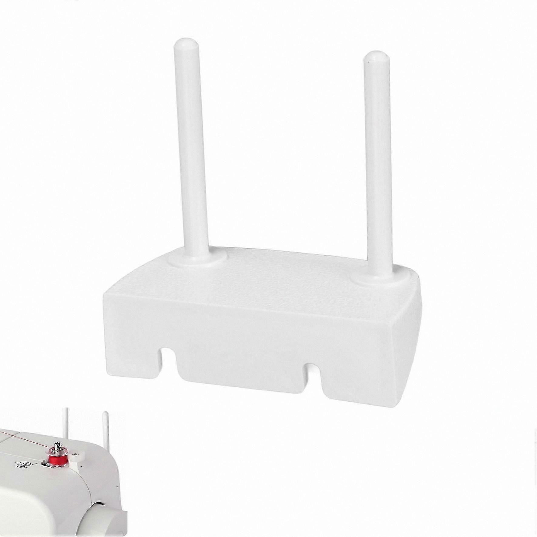 Compact 2-Spool Sewing Thread Holder