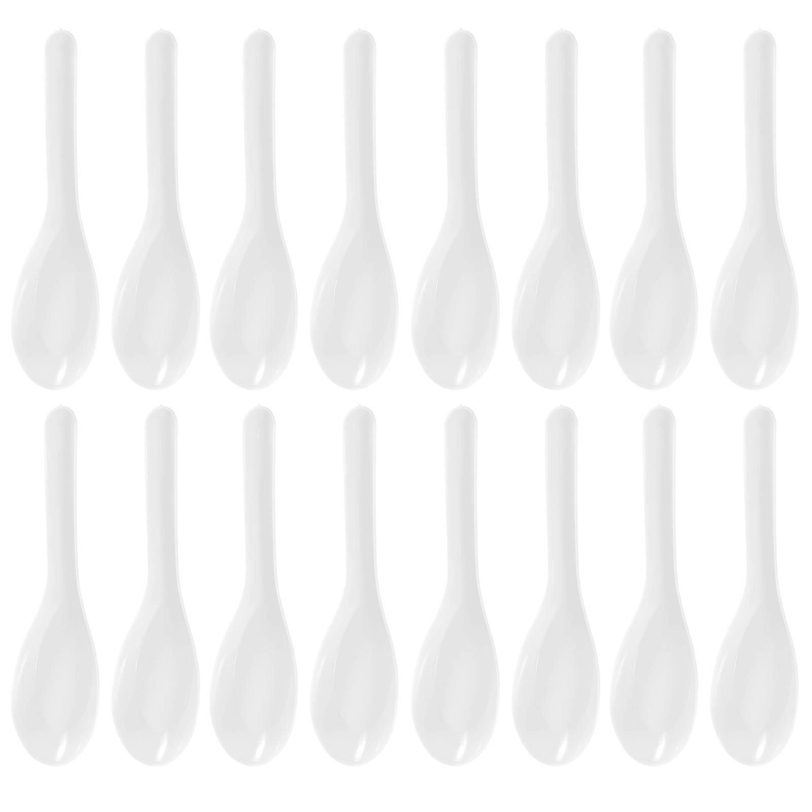 Utensils compatible with Eating 60Pcs White Transparent