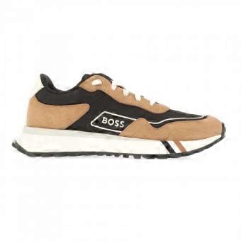 Boss Mens Jonah Run Suede Trainers