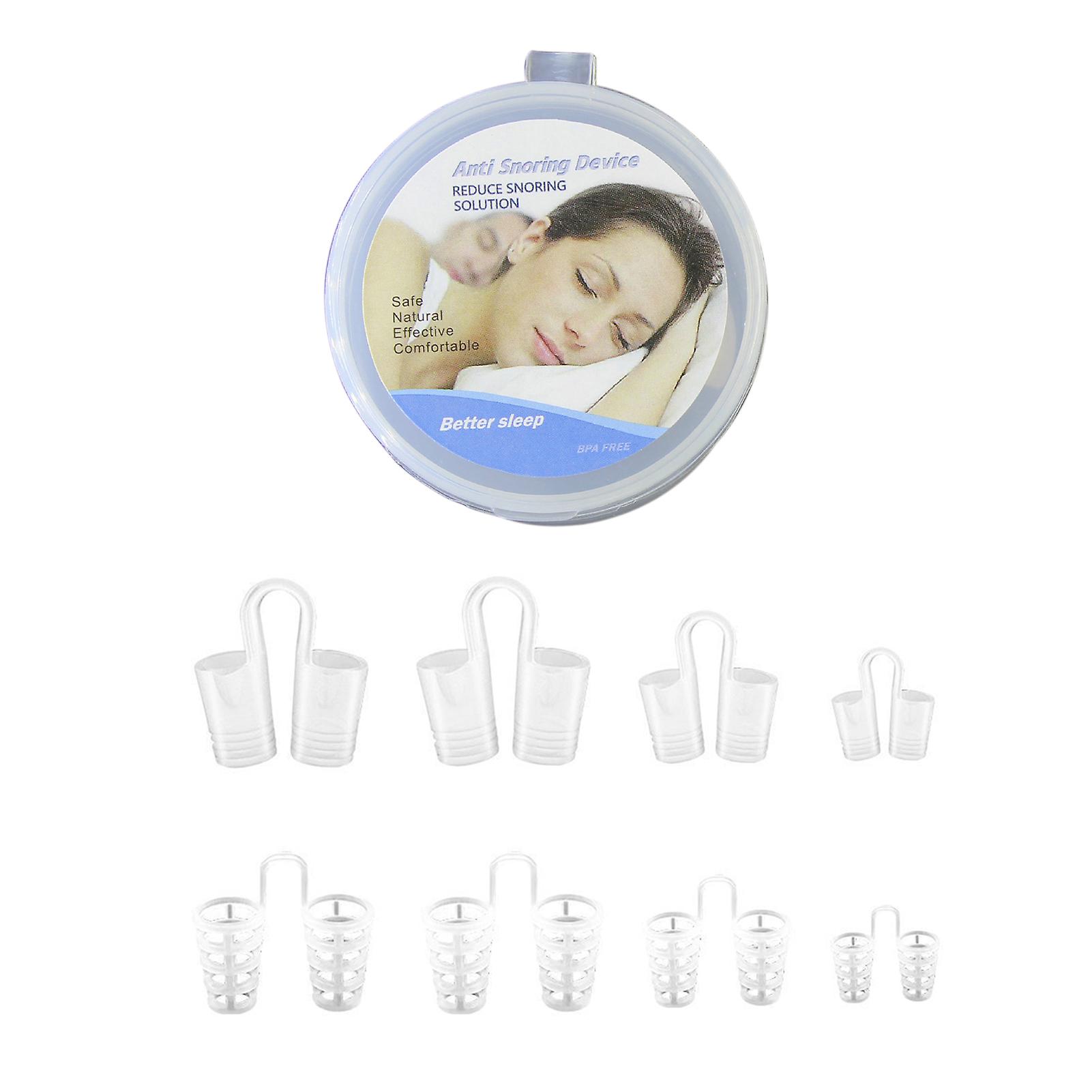 8pcs Anti-snore Nasal Dilators Set Anti Snoring Solution Devices