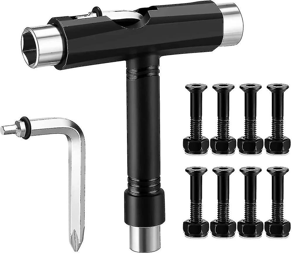 All-in-one Skateboard Tool, Portable Multi-function Skateboard Tool