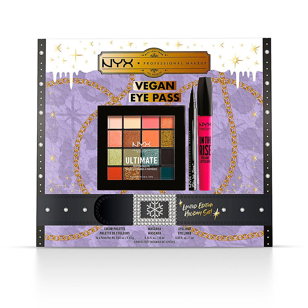 Nyx Professional Make Up Vegan Eye Pass Limited Edition Set 3 Pz Unisex