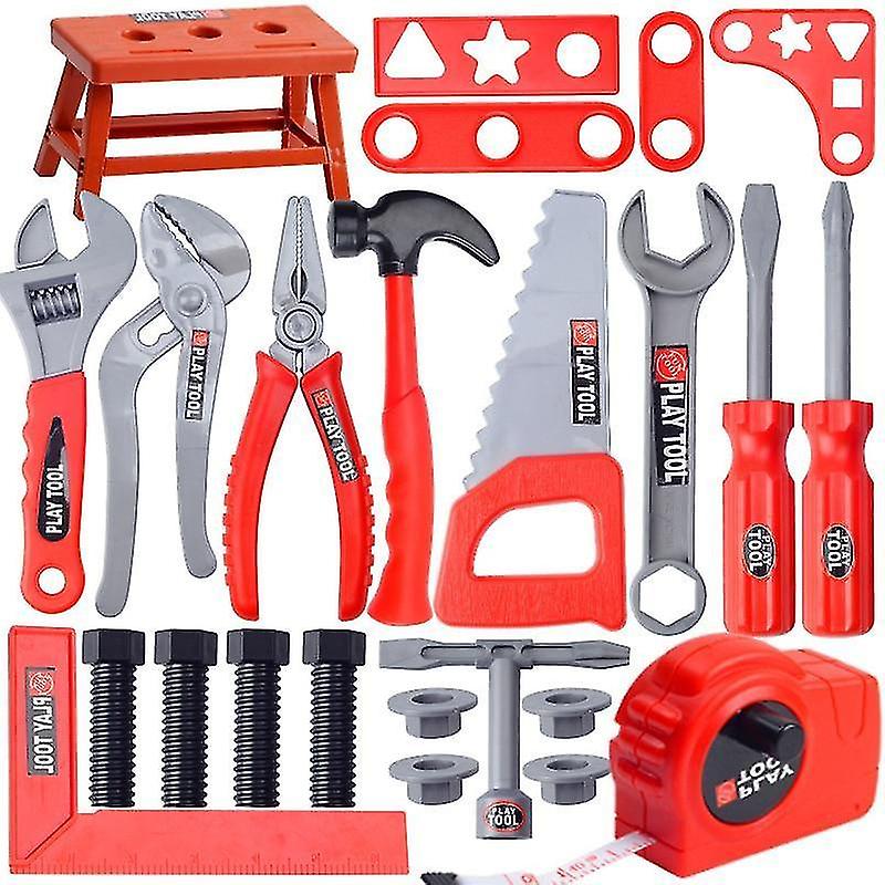 A Simulation Repair Tool Set Plastic Pretend Play Early Learning Education Toy