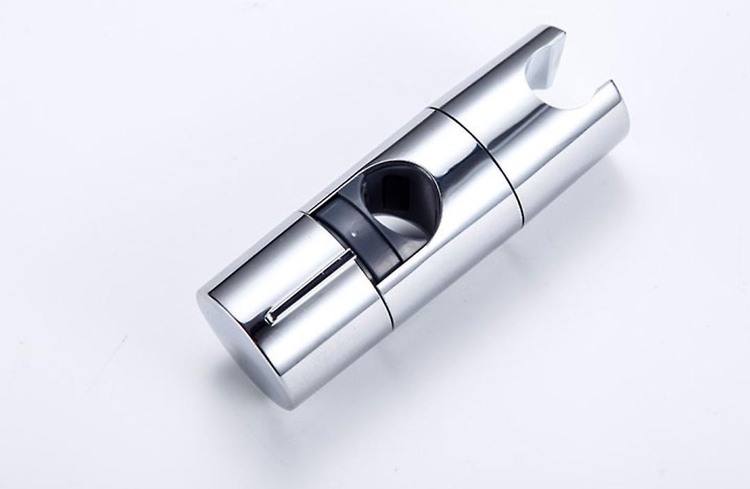 Shower Holder,,Chrome + ABS Design Hand Shower Holder, Simple Installation, Suitable for Shower Bar,4*17cm