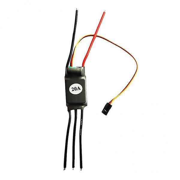 2x20-60A Two-way Brushless ESC for RC Remote Control Car Boat Parts 2-4S 20A