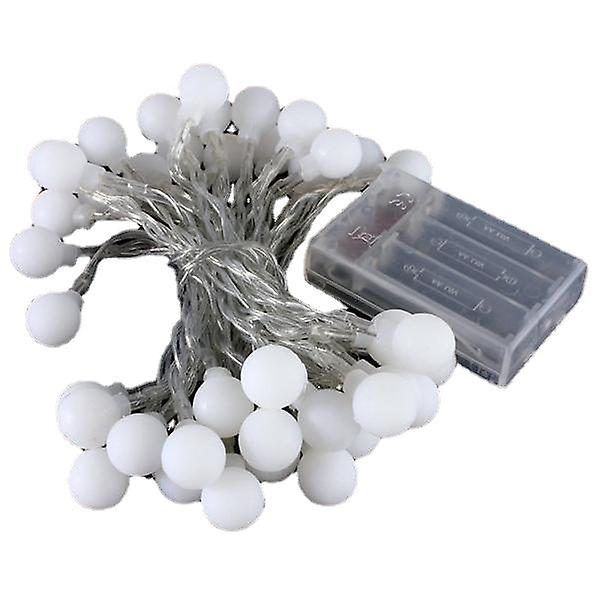 4M 40 Led Battery-powered Colorful Ball Fairy String Lights For Wedding Party Decor