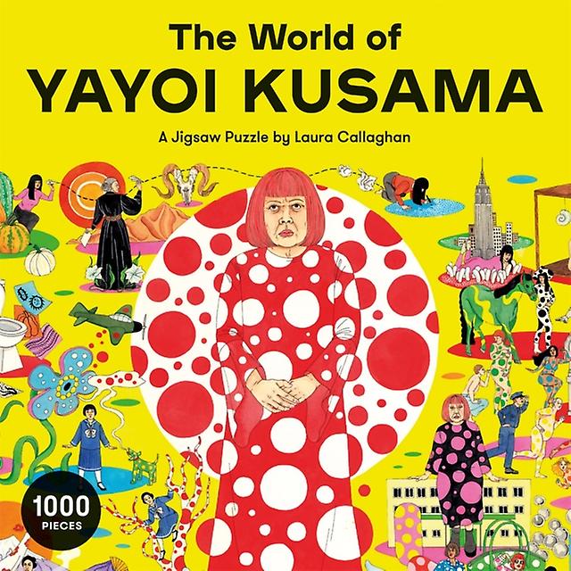 Yayoi Kusama's verden af ​​Laura Callaghan puslespilsbog