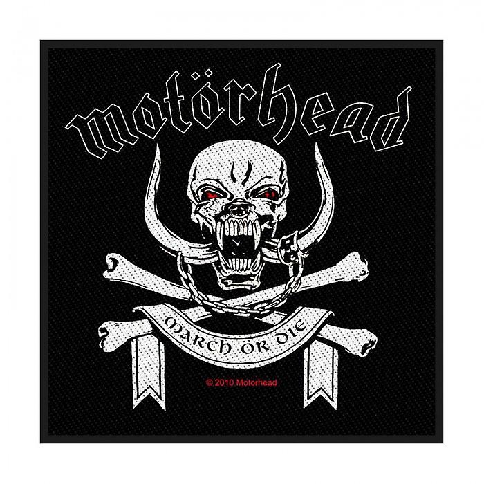 Motorhead March Or Die Woven Patch