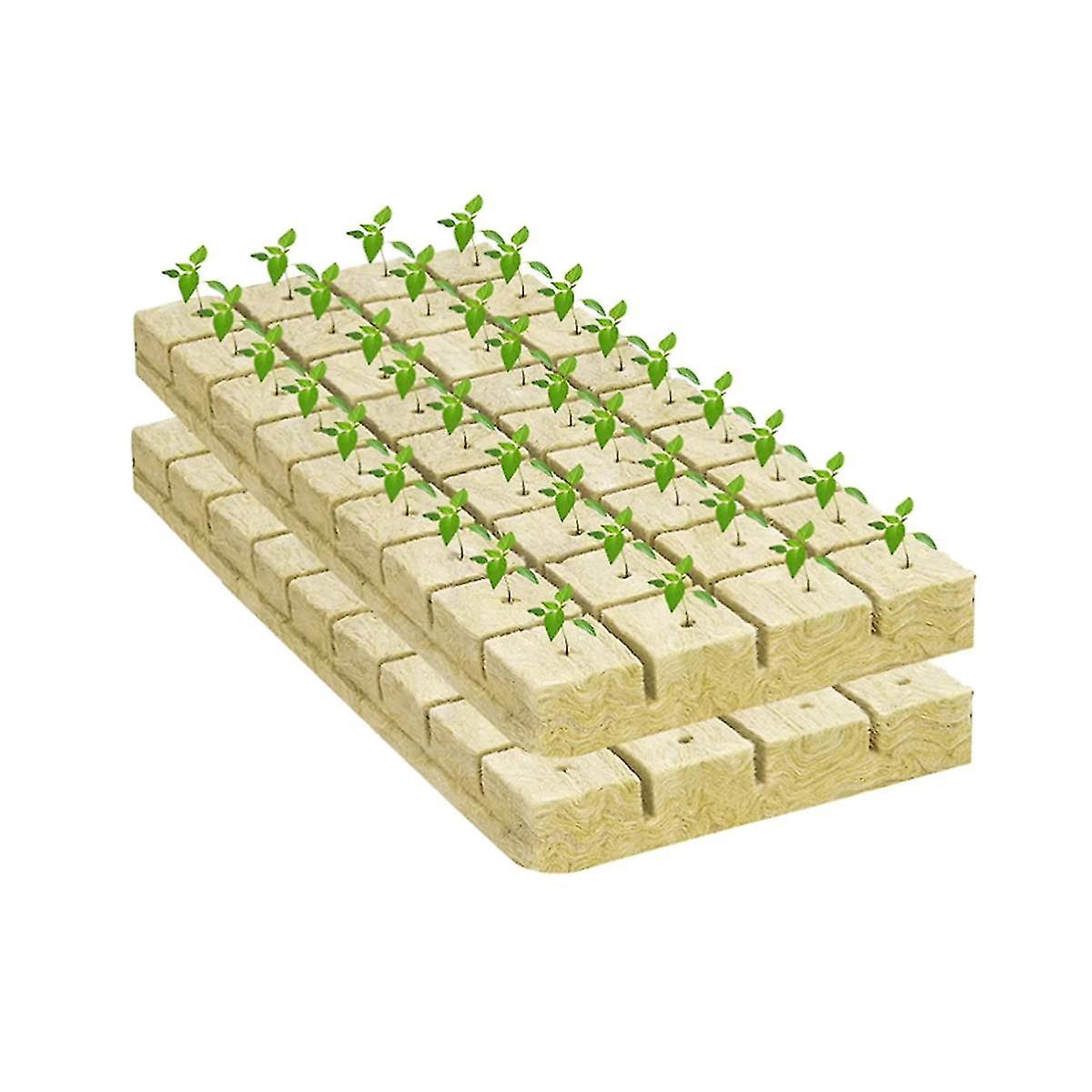 50pcs Stwool Hydroponic Grow Cubes Cubes Less Substrate Ed Plug Ling Bloc