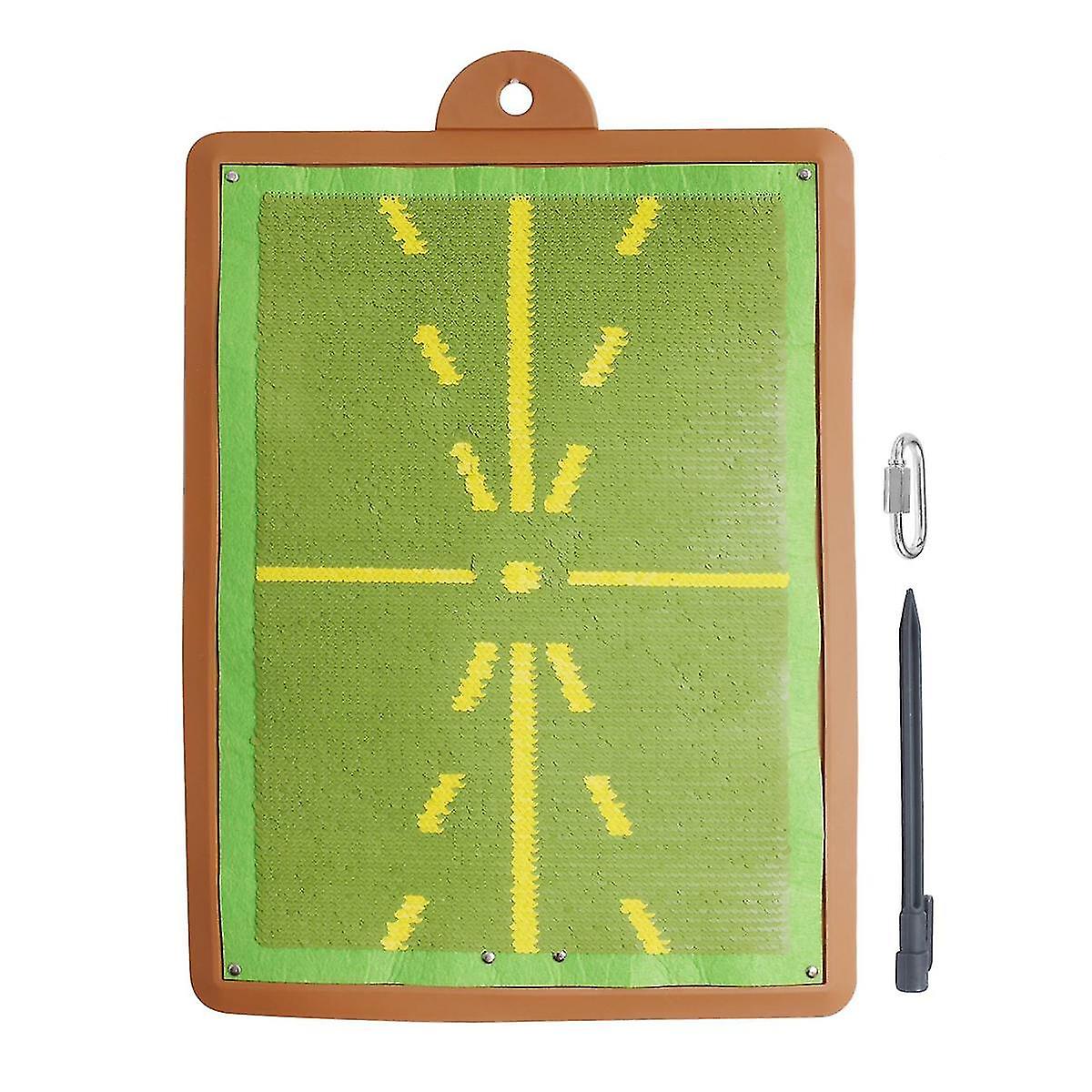 Golf Mat For Swing Detect Batting Ball T Al Detect Mat Swing Path Pads