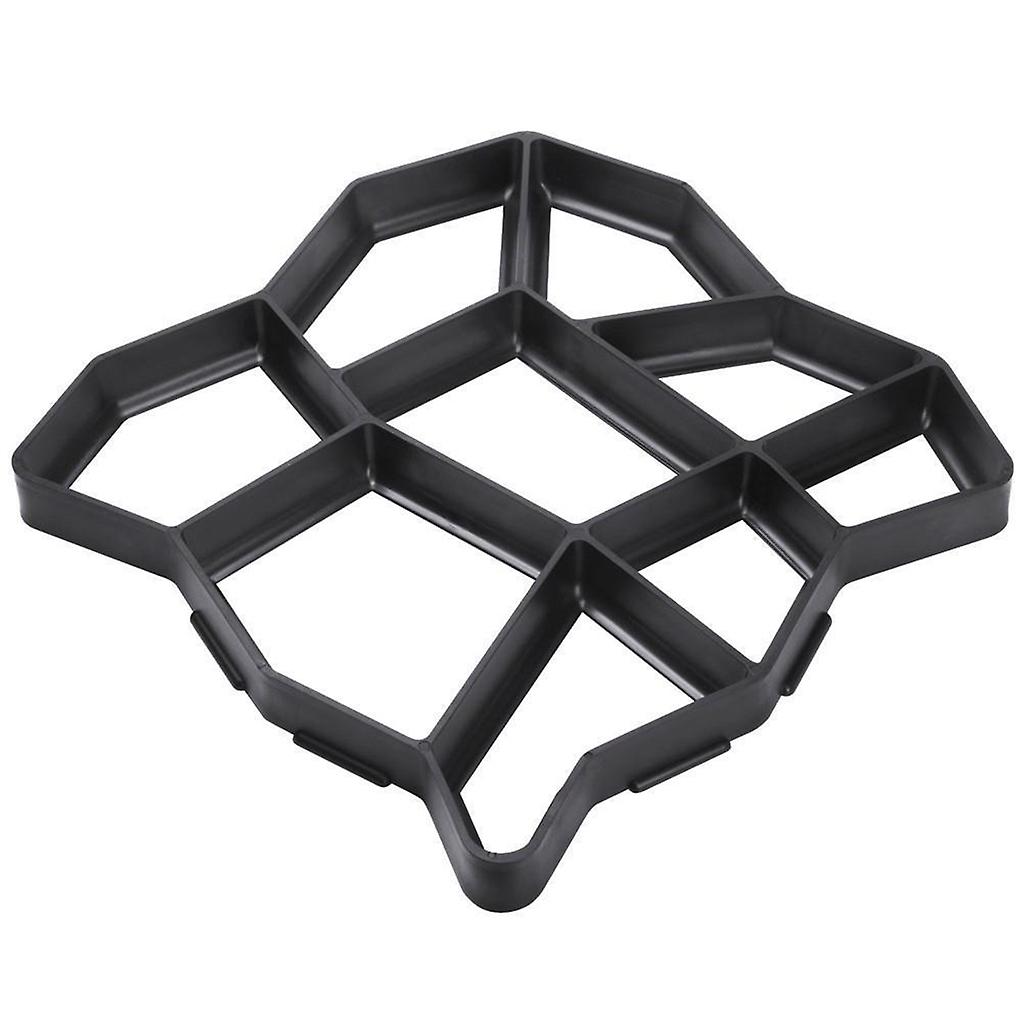 1x DIY Kunststoff geformte Pflasterform Pathmate Maker Form 43 * 43 * 4