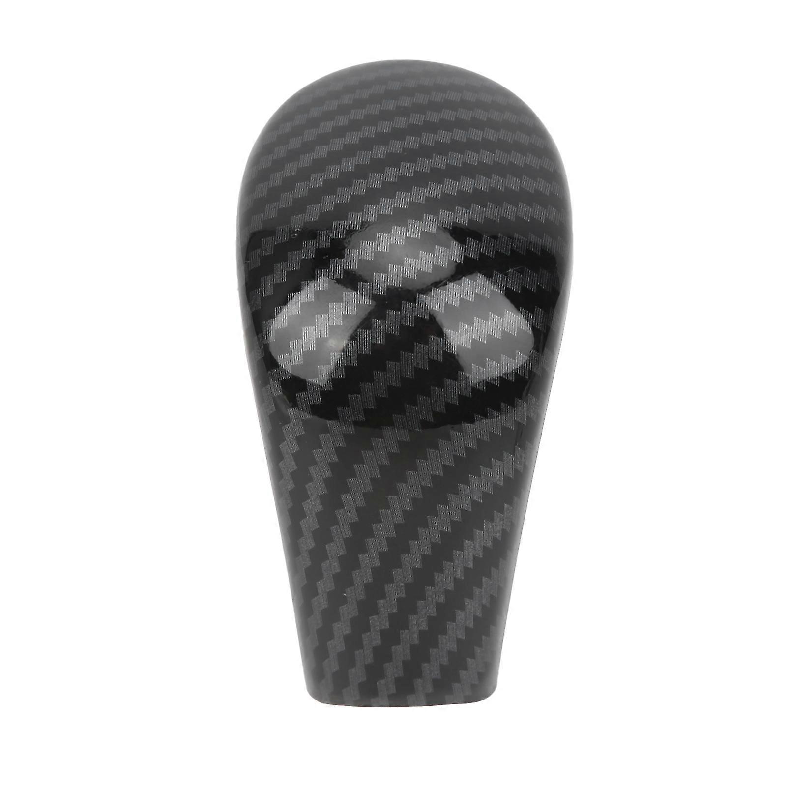 Couvercle de pommeau de levier de vitesse en fibre de carbone pour Nissan Navara Frontier NP300 2015-2019
