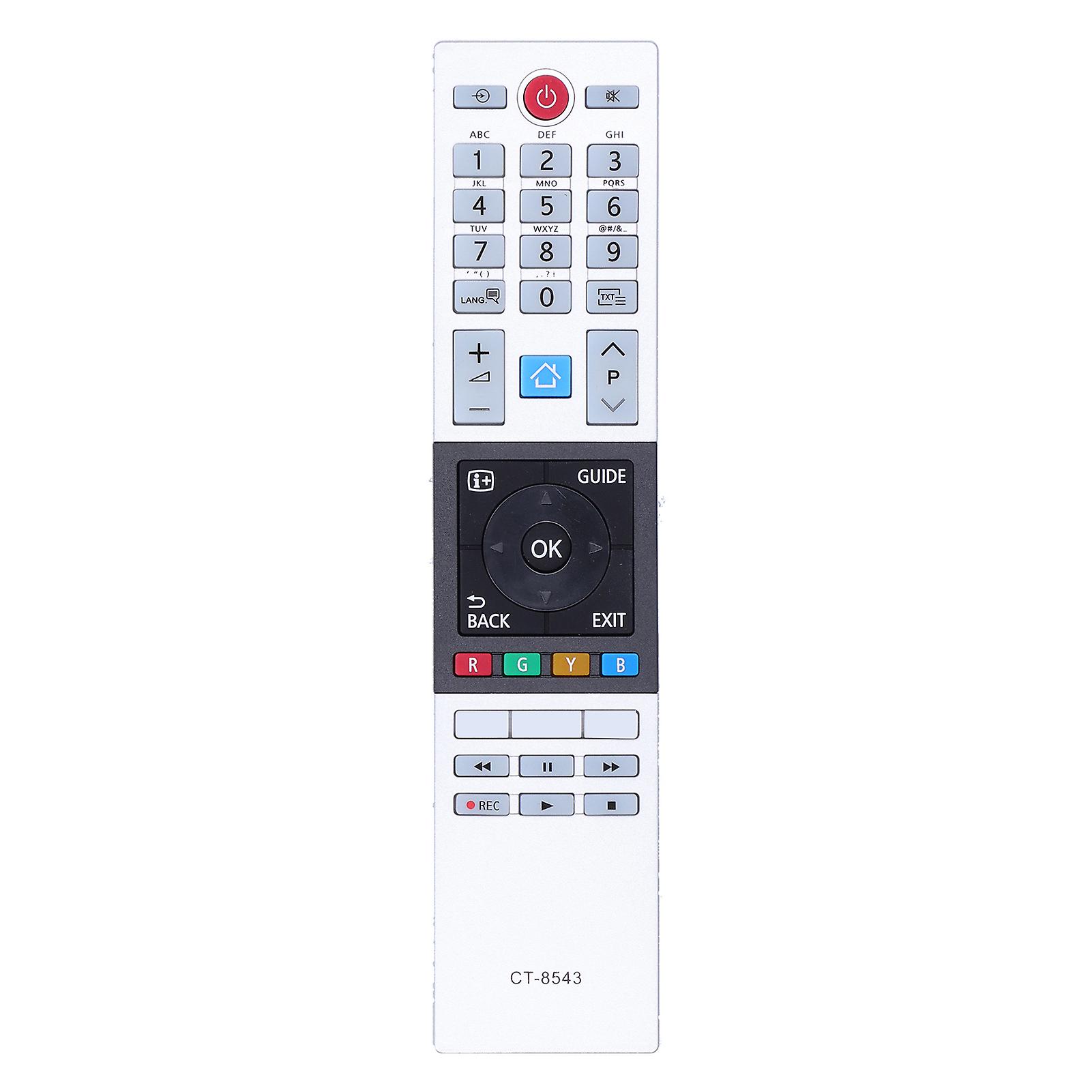 CT‑8543 Remote for Toshiba LED HDTV - Durable, Easy Setup, Perfect Replacement