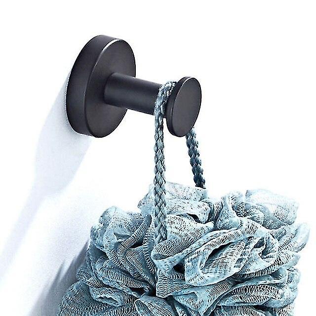 Bathroom Accessory Sets Black Bathroom Accessories Set Toilet Brush Holder Wc Roll Paper Towel Shelf Rail Matt Glass