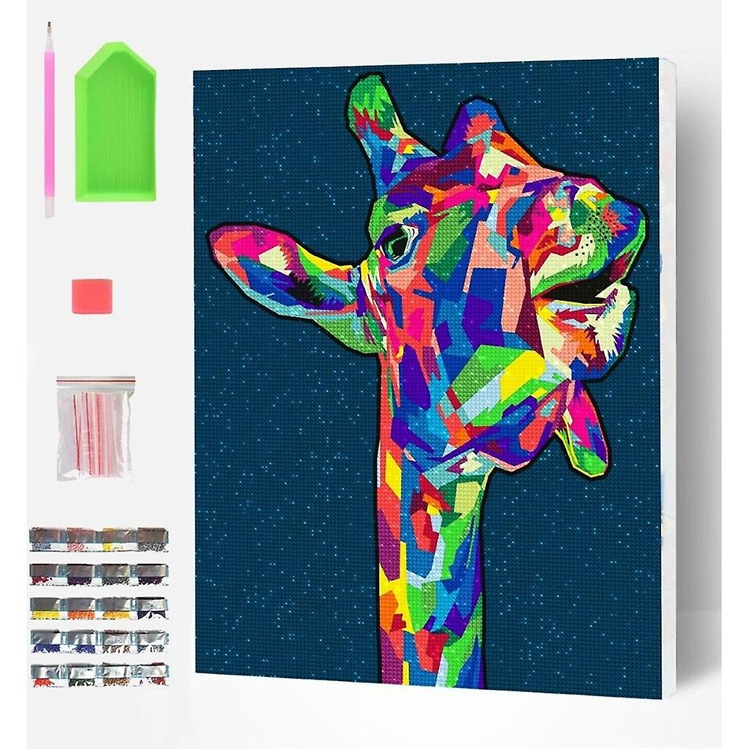 Splat Planet Giraff Diamant Konst