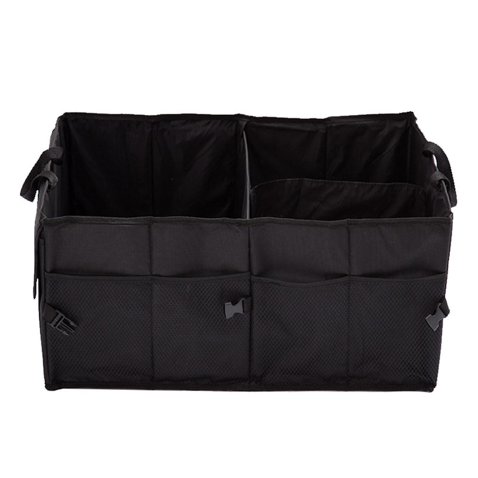 Large Capacity Waterproof Car Trunk Organizer with Multiple Pockets